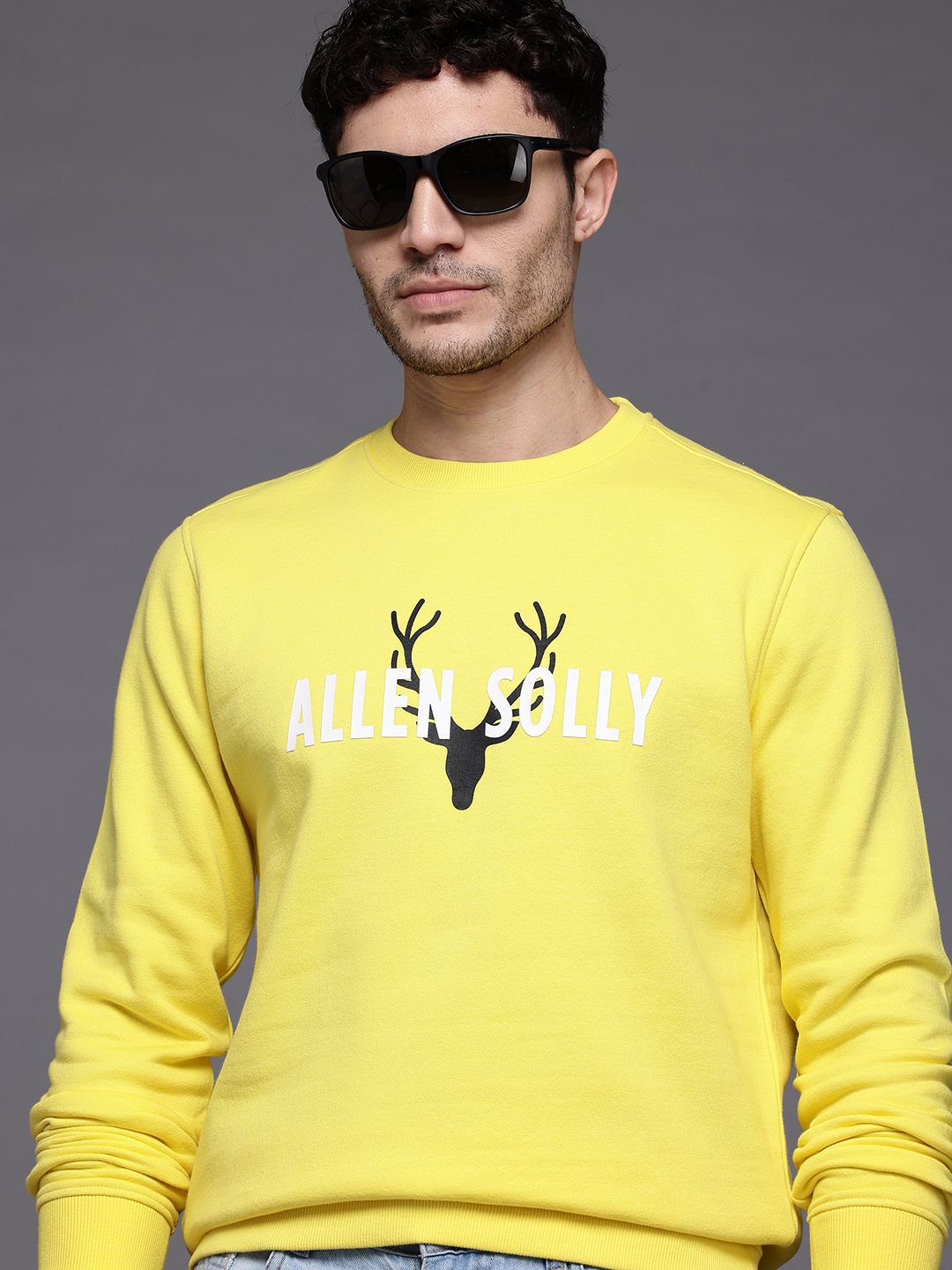 Allen Solly Printed Sweatshirt