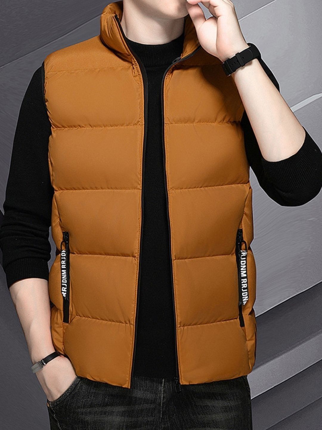 KPOP Men Lightweight Puffer Jacket