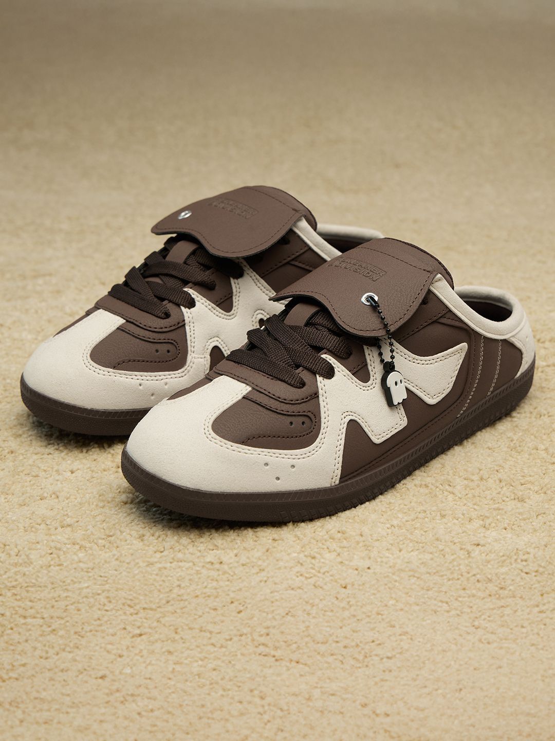Buy The Souled Store UBZ 0.5 Mocha Mules Men Colourblocked PU