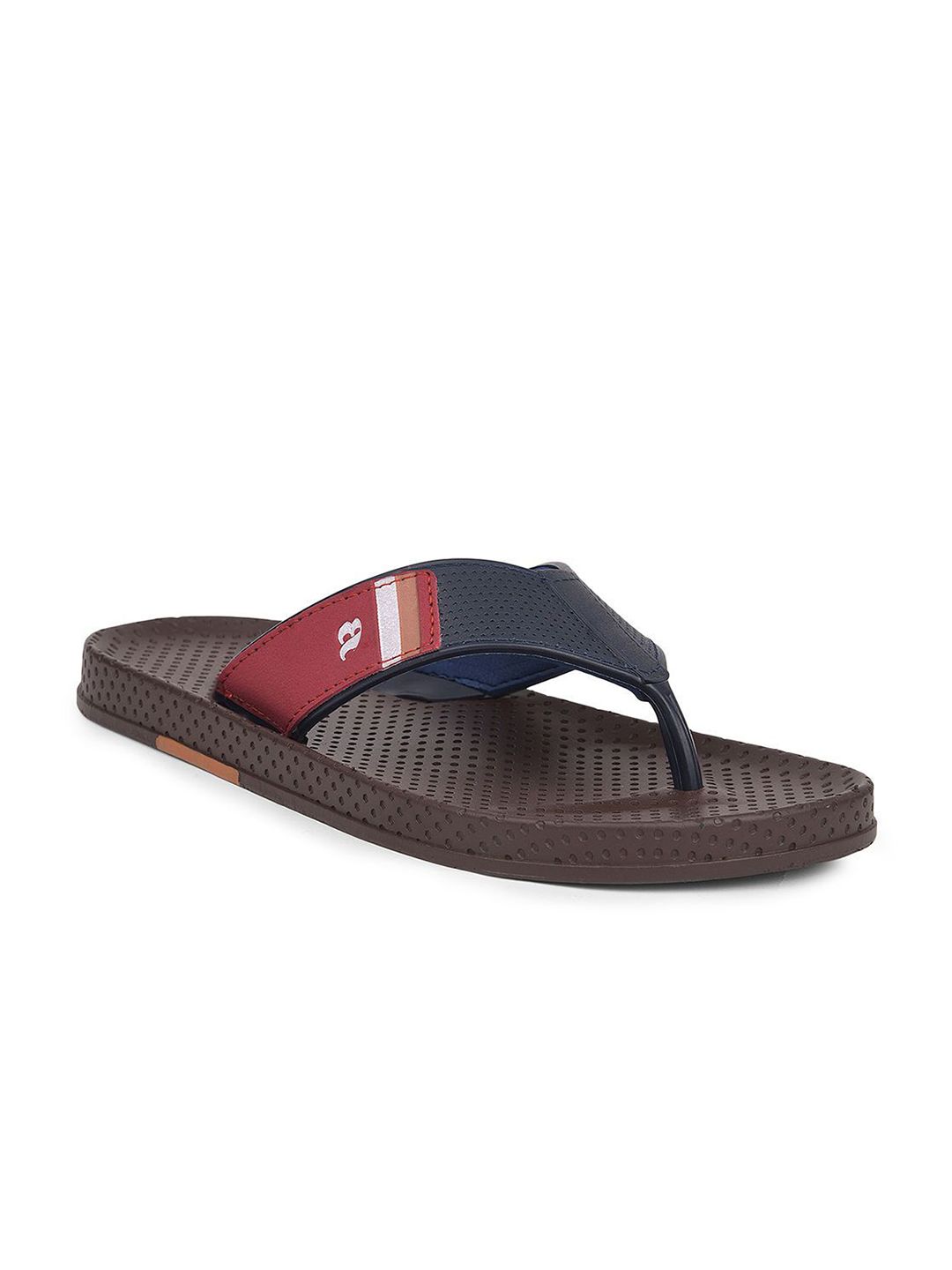 Bata Men Colourblocked Thong Flip-Flops