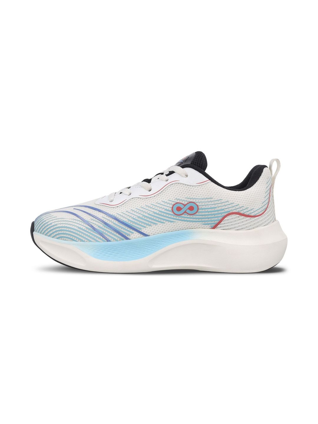 Walkaroo Men Mesh Running Non-Marking Lace-Ups Sports Shoes