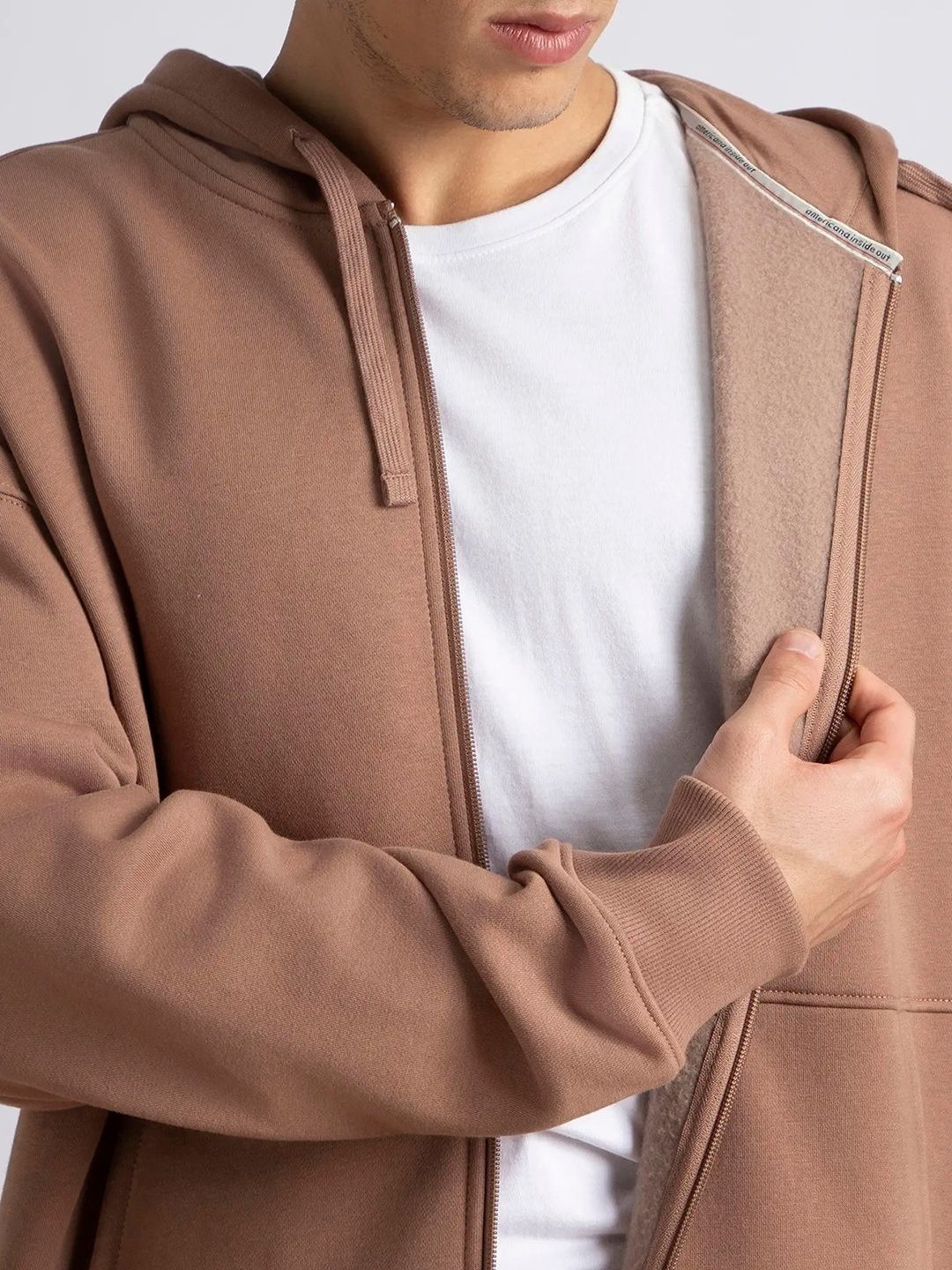 Buy Jockey Oversized Super Combed Cotton Rich Fleece Jacket with