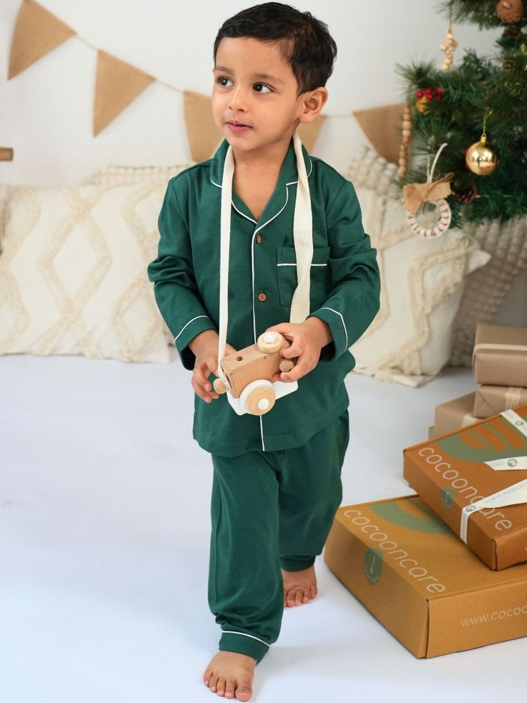 cocoon care Unisex Kids Night suit