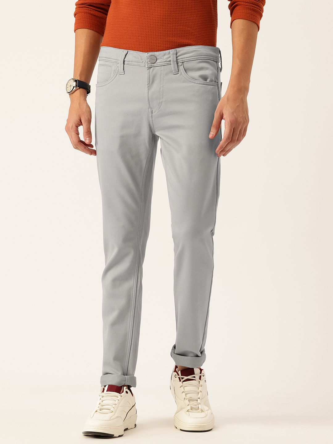 Integriti Men Slim Fit Mid-Rise Stretchable Jeans