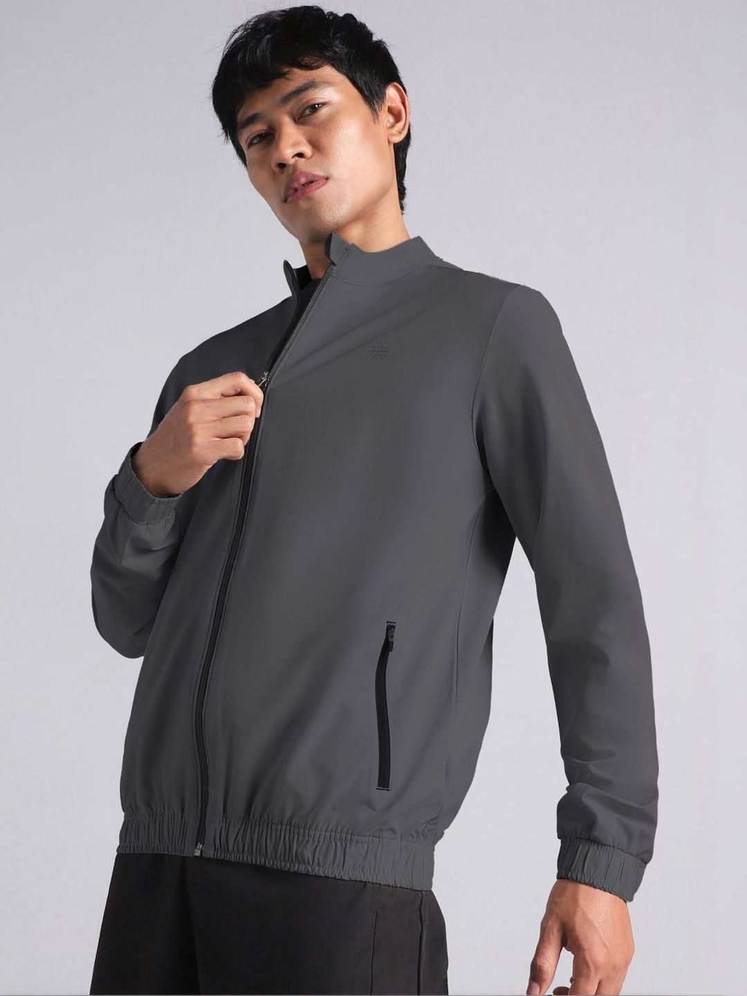 CULT Men Reflective Strip Training or Gym Sporty Jacket