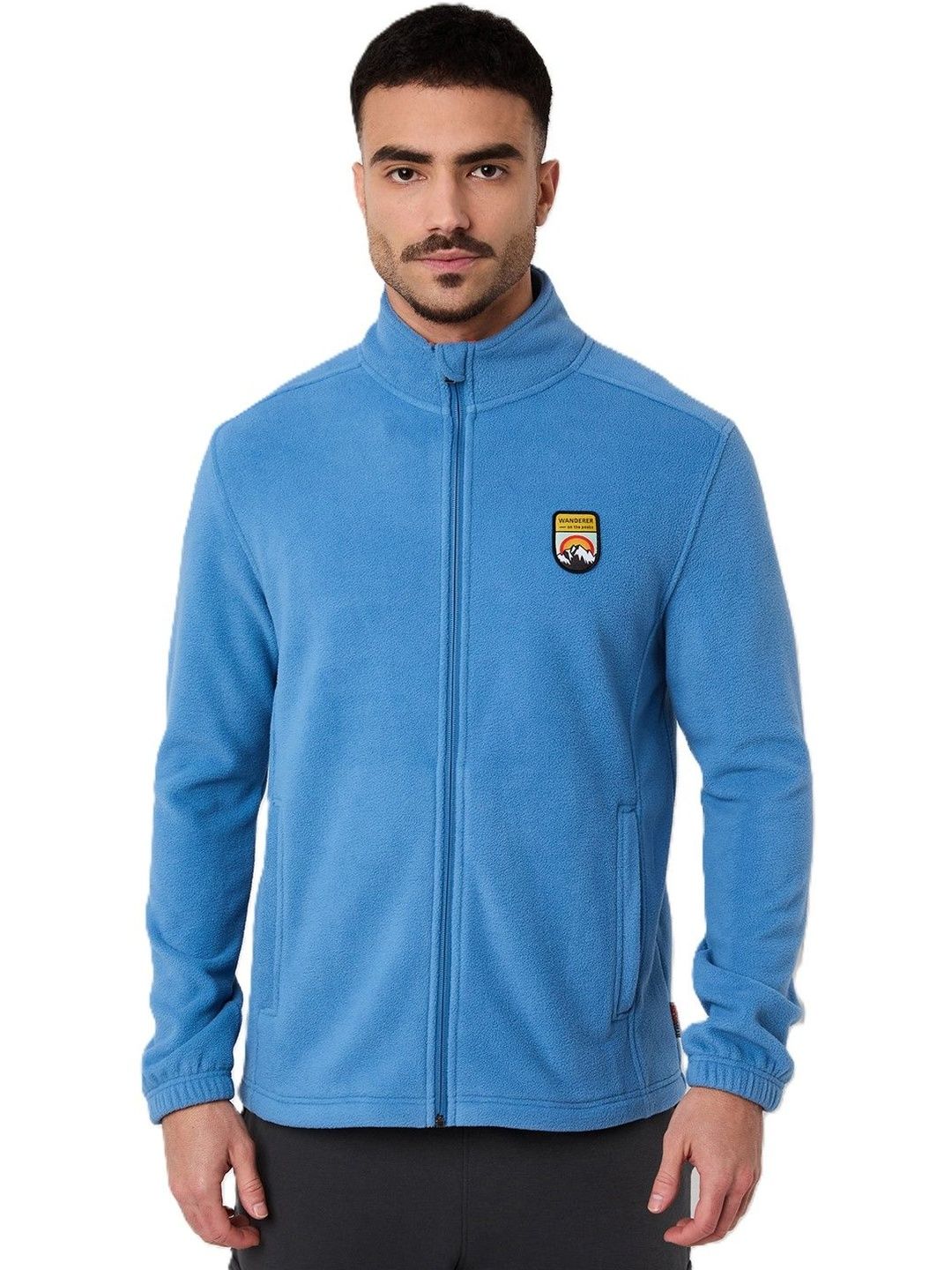 Wildcraft Men Brand Logo Lightweight Open Front Jacket