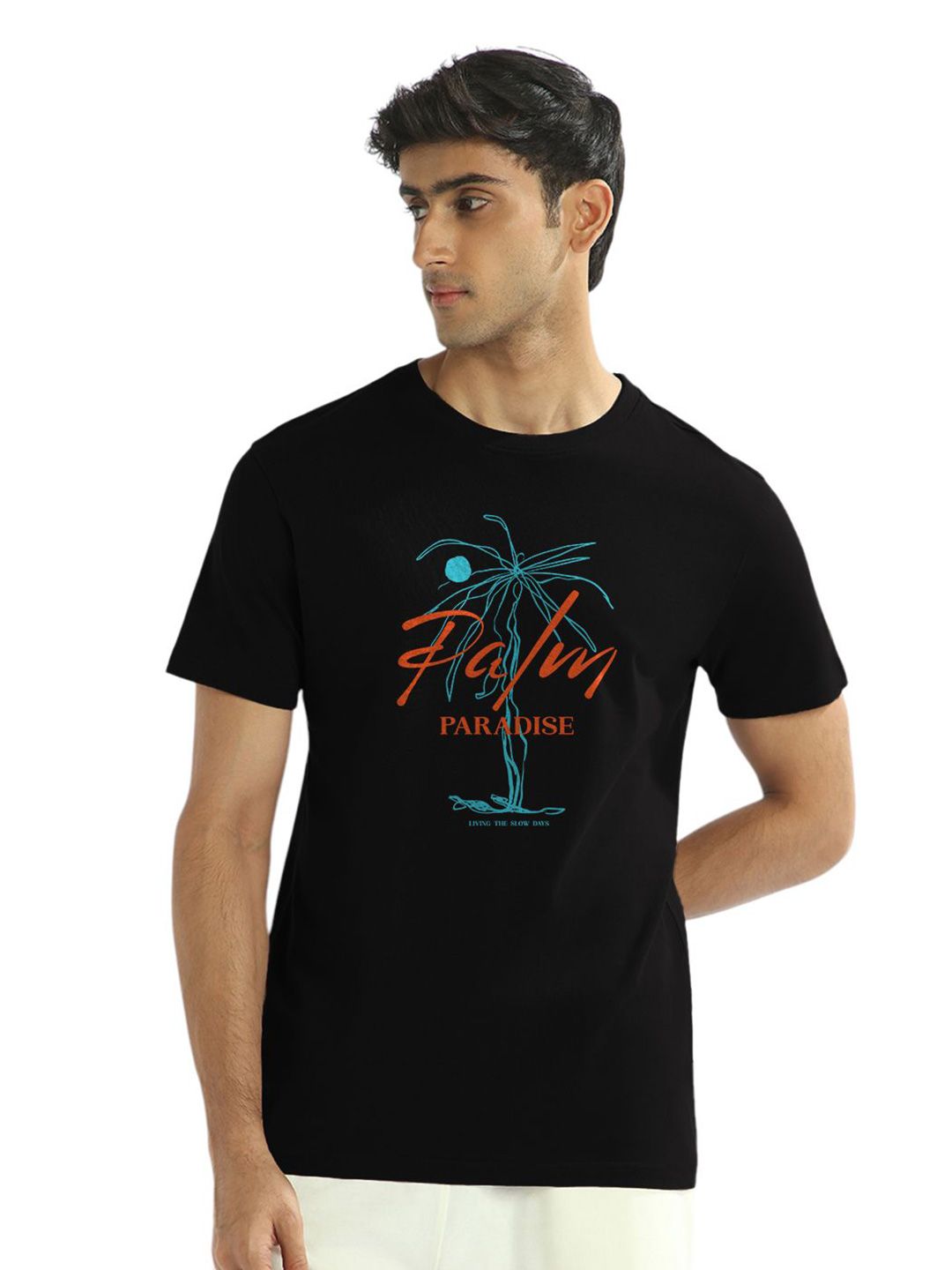 NOBERO Men Printed T-shirt