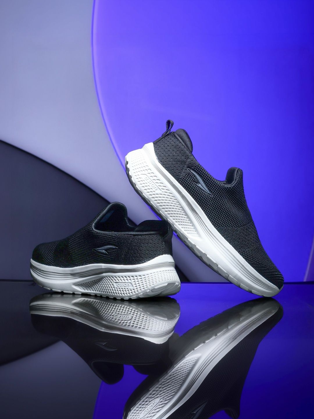 ASIAN Men Mesh Running Non-Marking  Lightweight Slip-On Sports Shoes