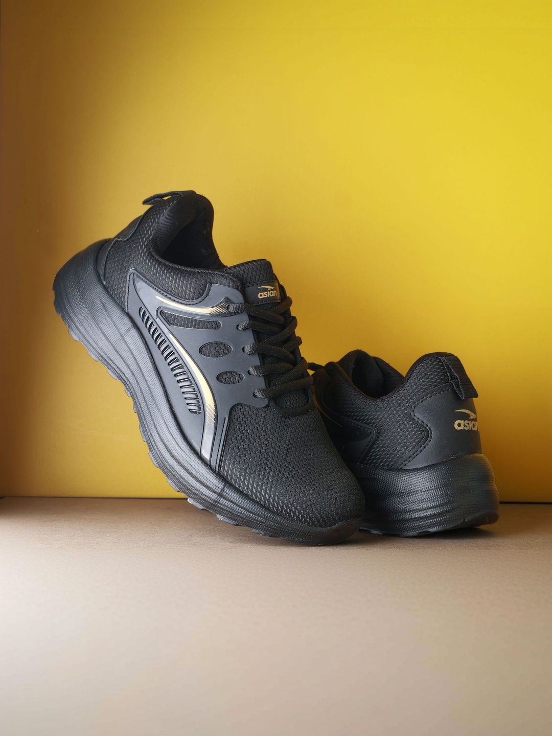 ASIAN Men Mesh Running Non-Marking Sports Shoes with Arch Support