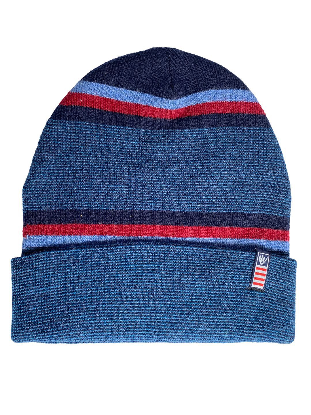 Moda Rapido Men Striped Woollen Beanie
