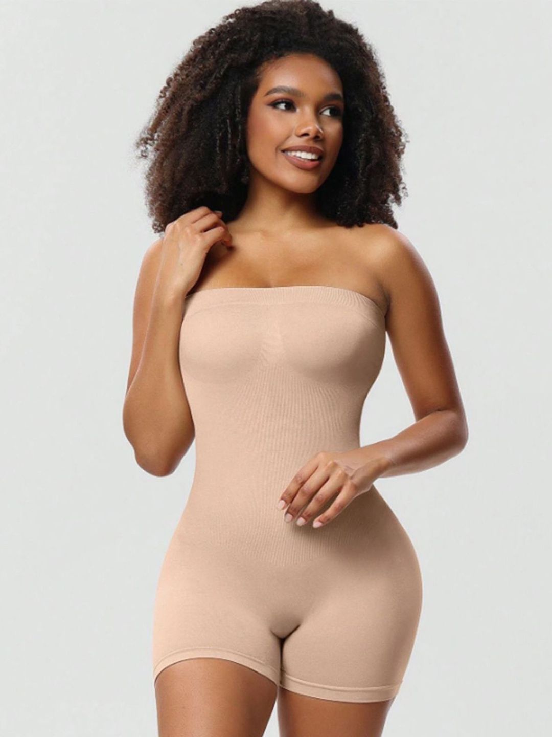 DHANDAI FASHION Pack Of 2 Seamless Full High-Rise Tummy & Thigh Full Shapewear