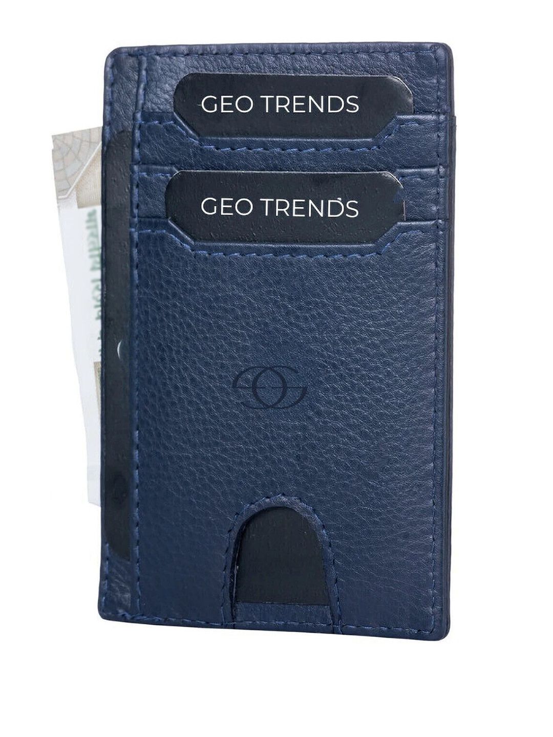 GEO TRENDS Men Leather Two Fold Wallet