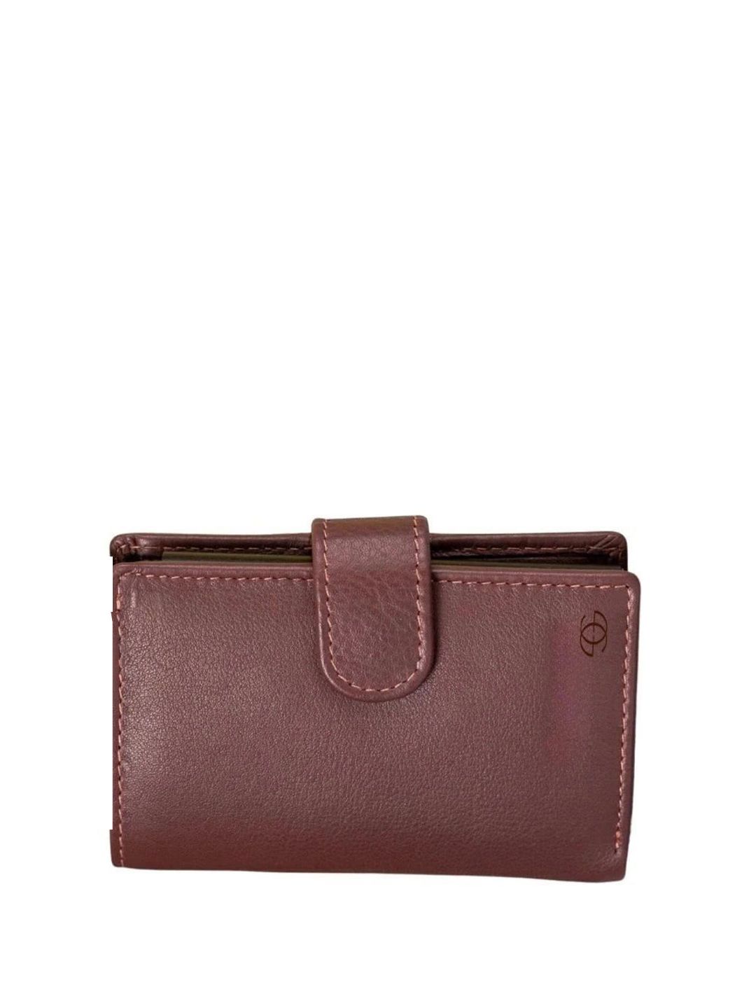 GEO TRENDS Unisex Leather Two Fold Wallet
