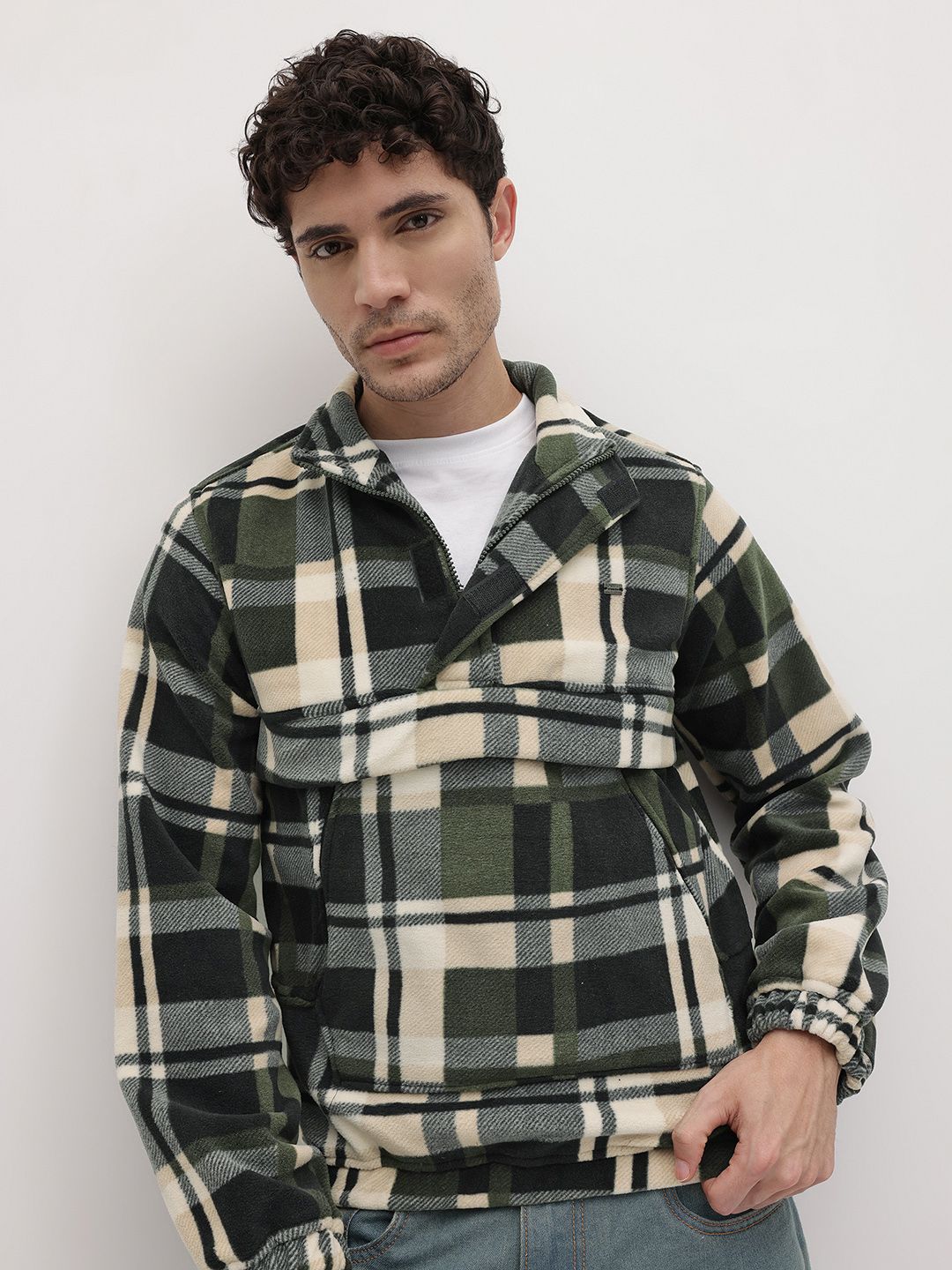 The Roadster Life Co. Checked Bomber Jacket