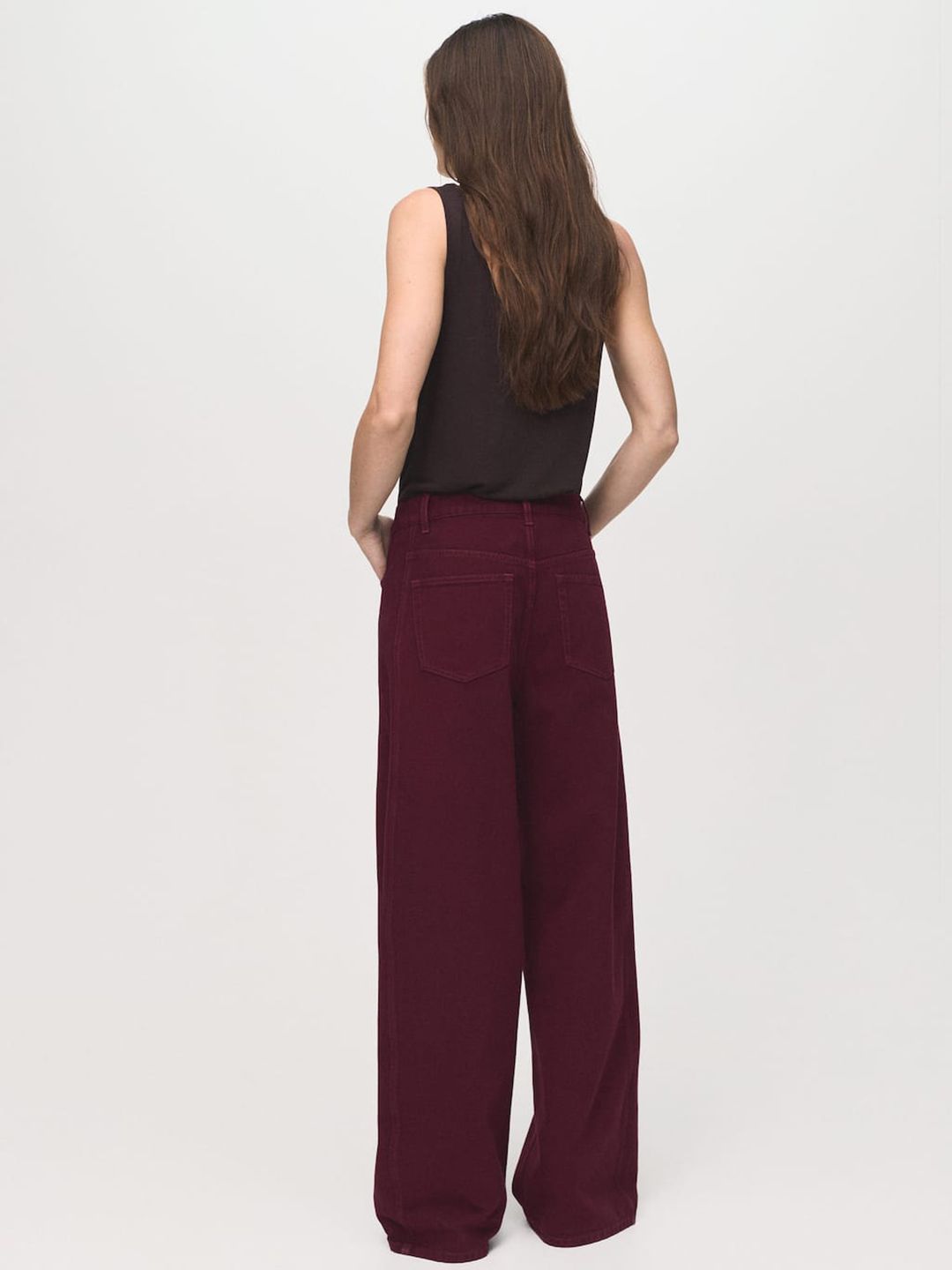 Mid-Rise Loose Fit Stretchable Jeans
