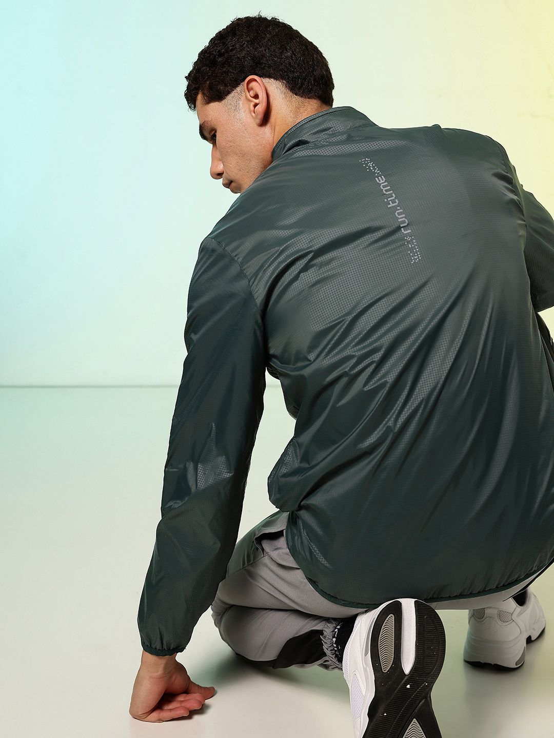 HRX by Hrithik Roshan Typography Running Sporty Jacket
