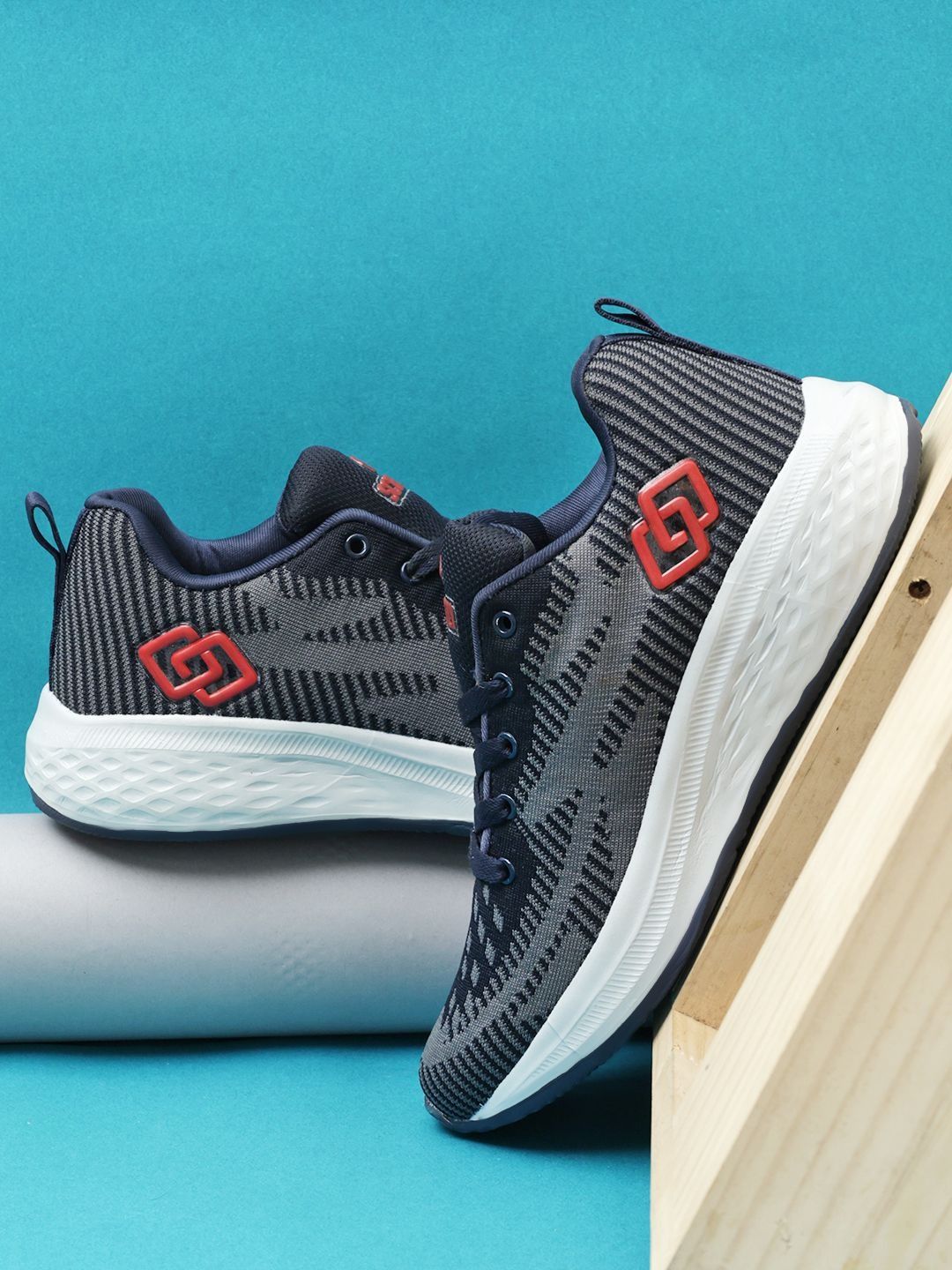 SCHOOZI Men Mesh Running Non-Marking Shoes