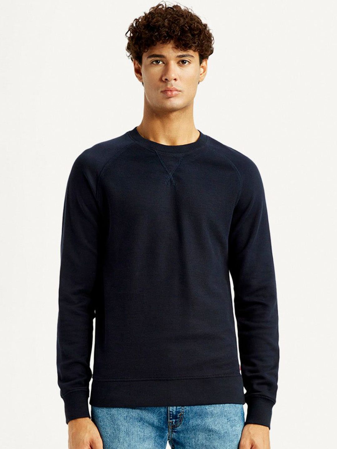 Levis Men Crew Neck Long Sleeves Sweatshirt