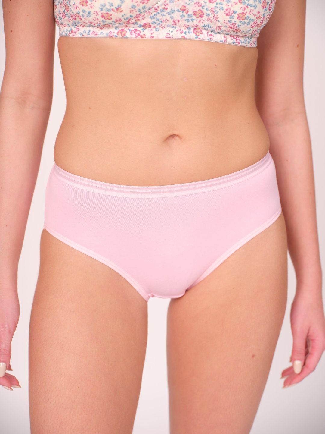 Munns & Mars Women Pack of 3 Solid Cotton Hipster Briefs