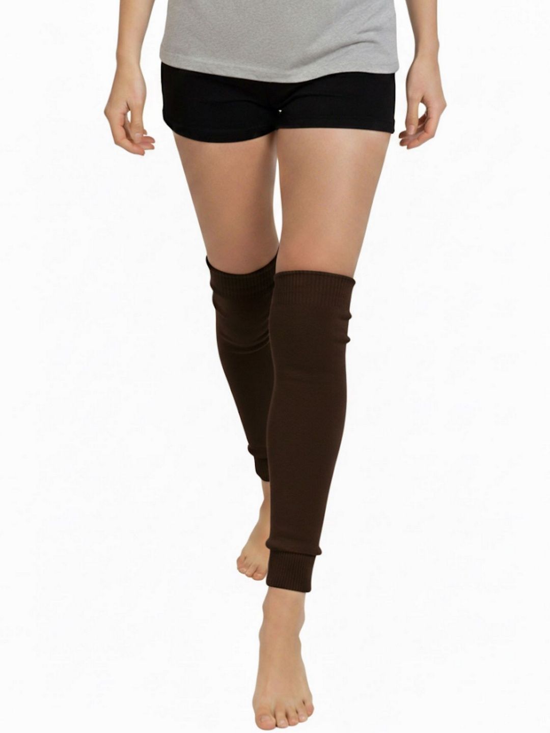 Infispace Unisex Solid Knee-Length Leg Warmer Socks