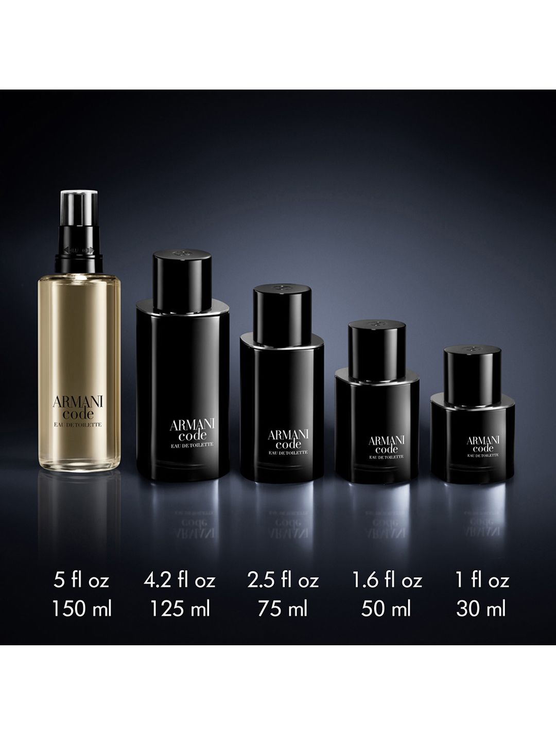 Buy Giorgio Armani Men Code Refillable Eau de Toilette Spray