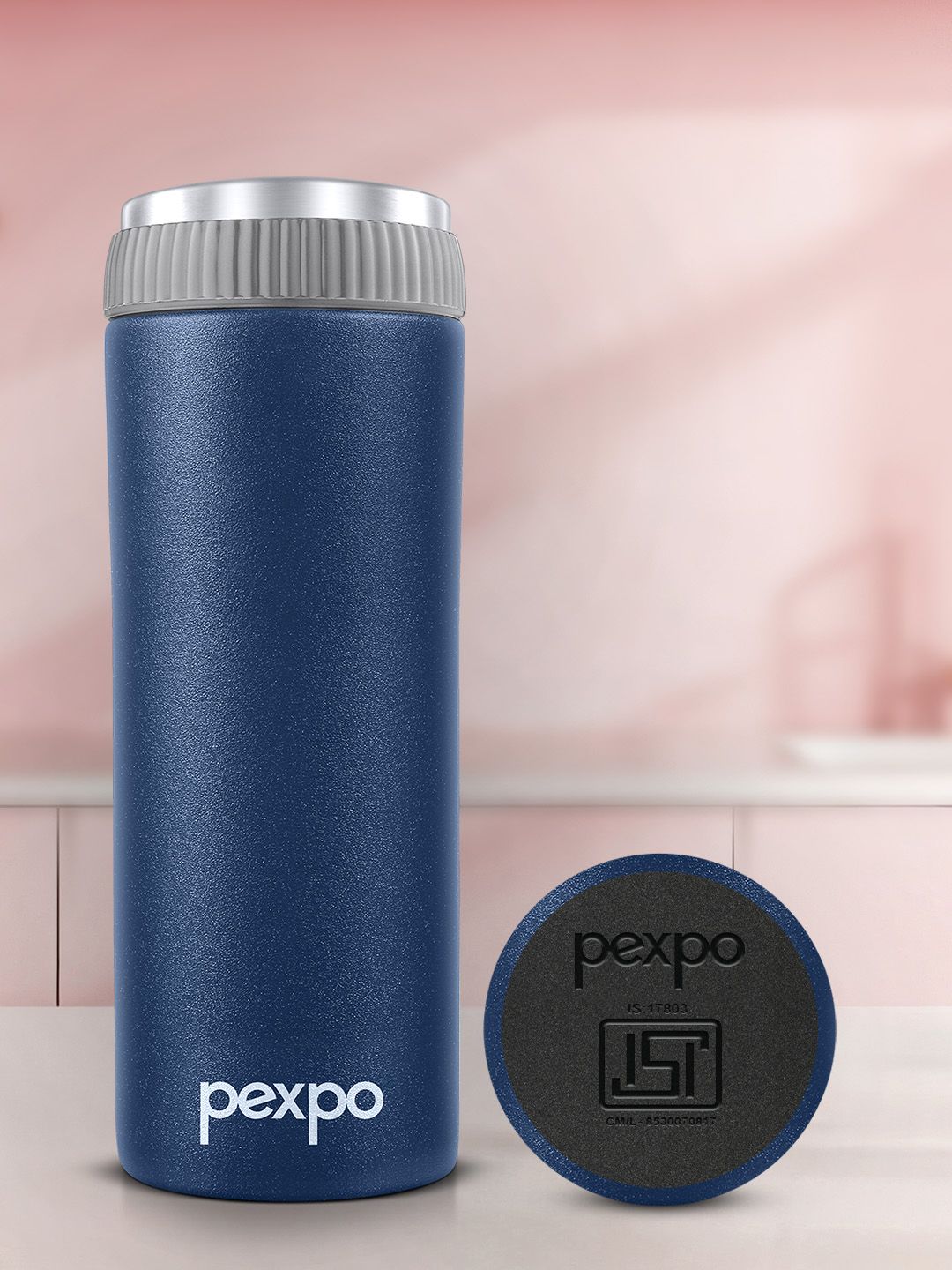 Buy Pexpo Crypto Stainless Steel Vacuum Insulated Coffee Tumbler