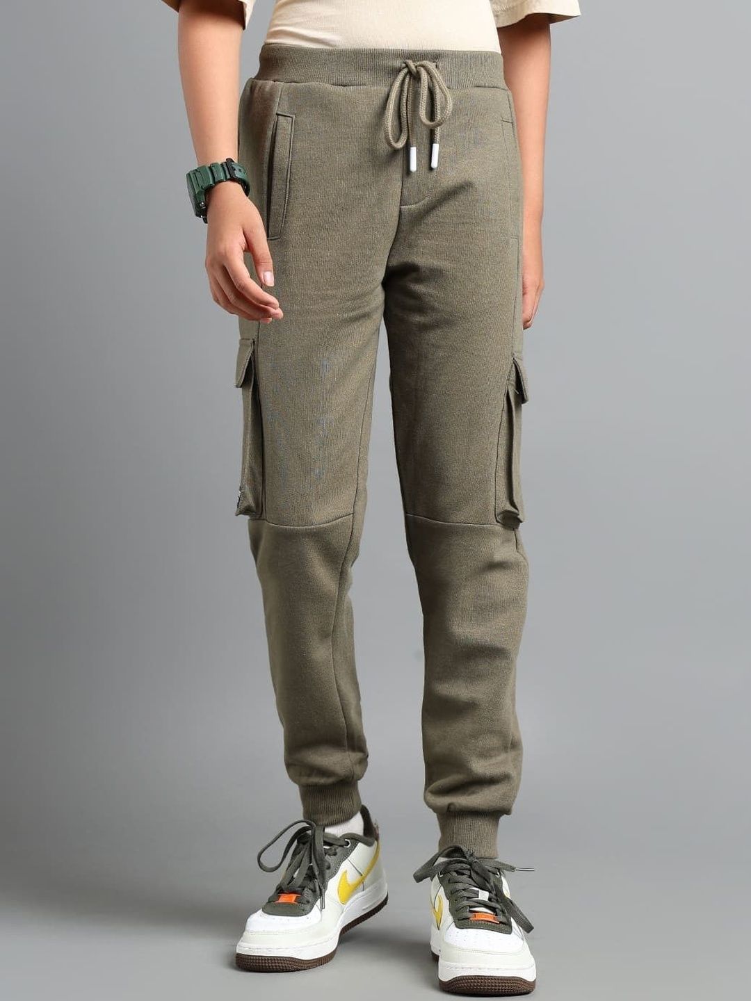 UNDER FOURTEEN ONLY Boys Relaxed Zip Trousers