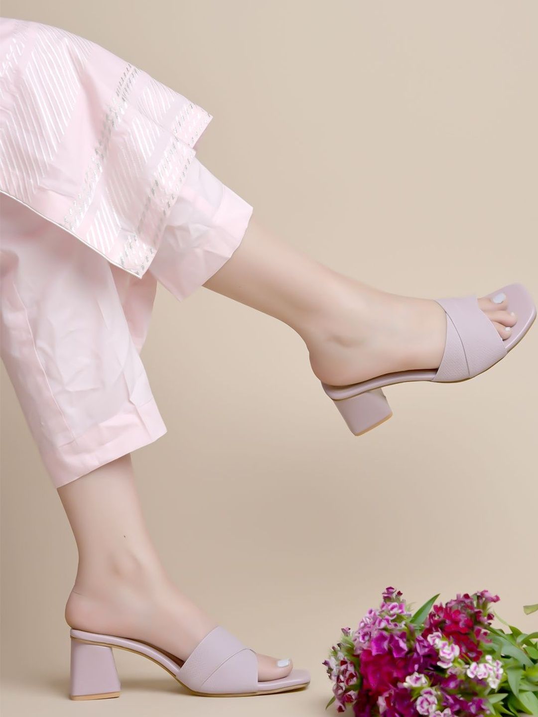 SZN SZN Women Open Toe Block Heel Sandals