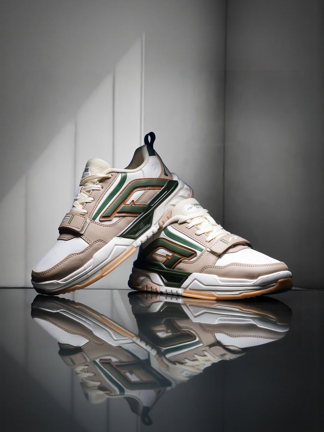 ASIAN Men Colourblocked Lace-Ups Sneakers