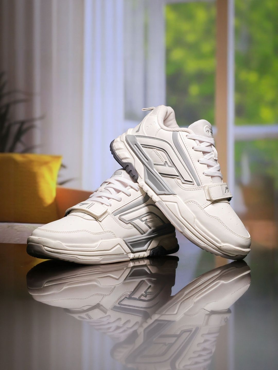 Buy ASIAN Urban-34 Men Colourblocked Lace-Ups Sneakers - Casual