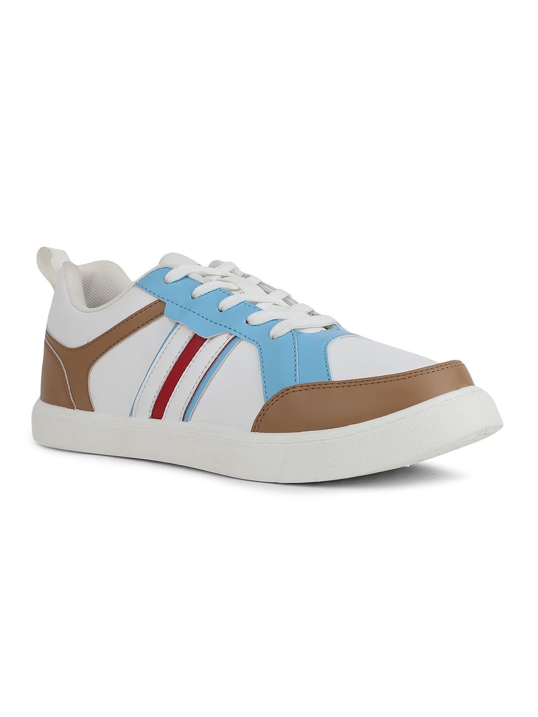 Bata Men Colourblocked Round Toe Lace-Ups Sneakers
