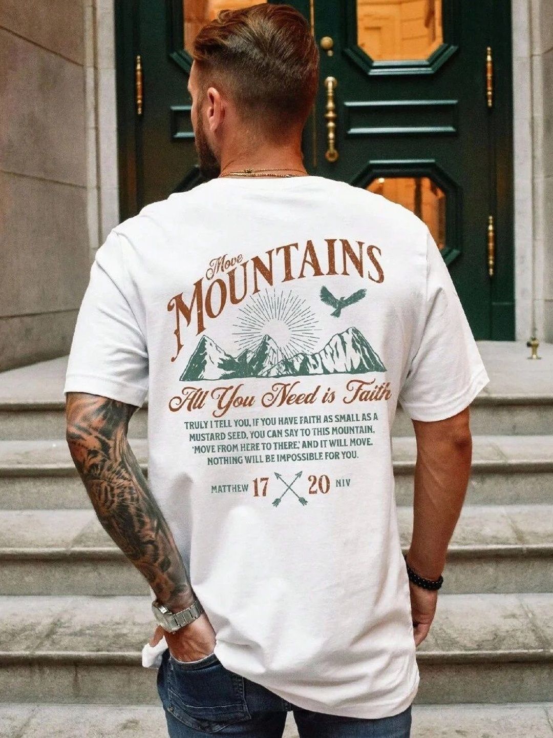 HARPITA Men Printed T-shirt