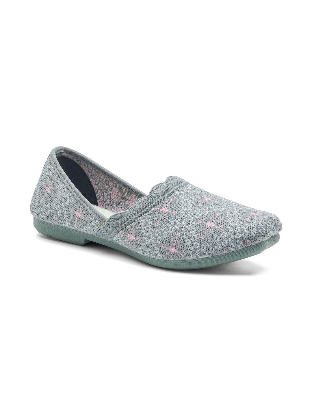 ASIAN Women Textured Mesh Everyday Slip-On Sneakers