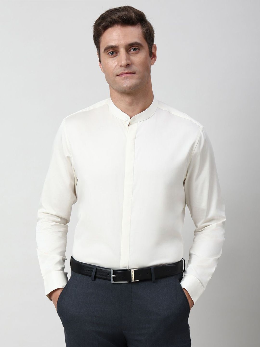 Peter England Elite Peter England Elite Men Slim Fit Formal Shirt