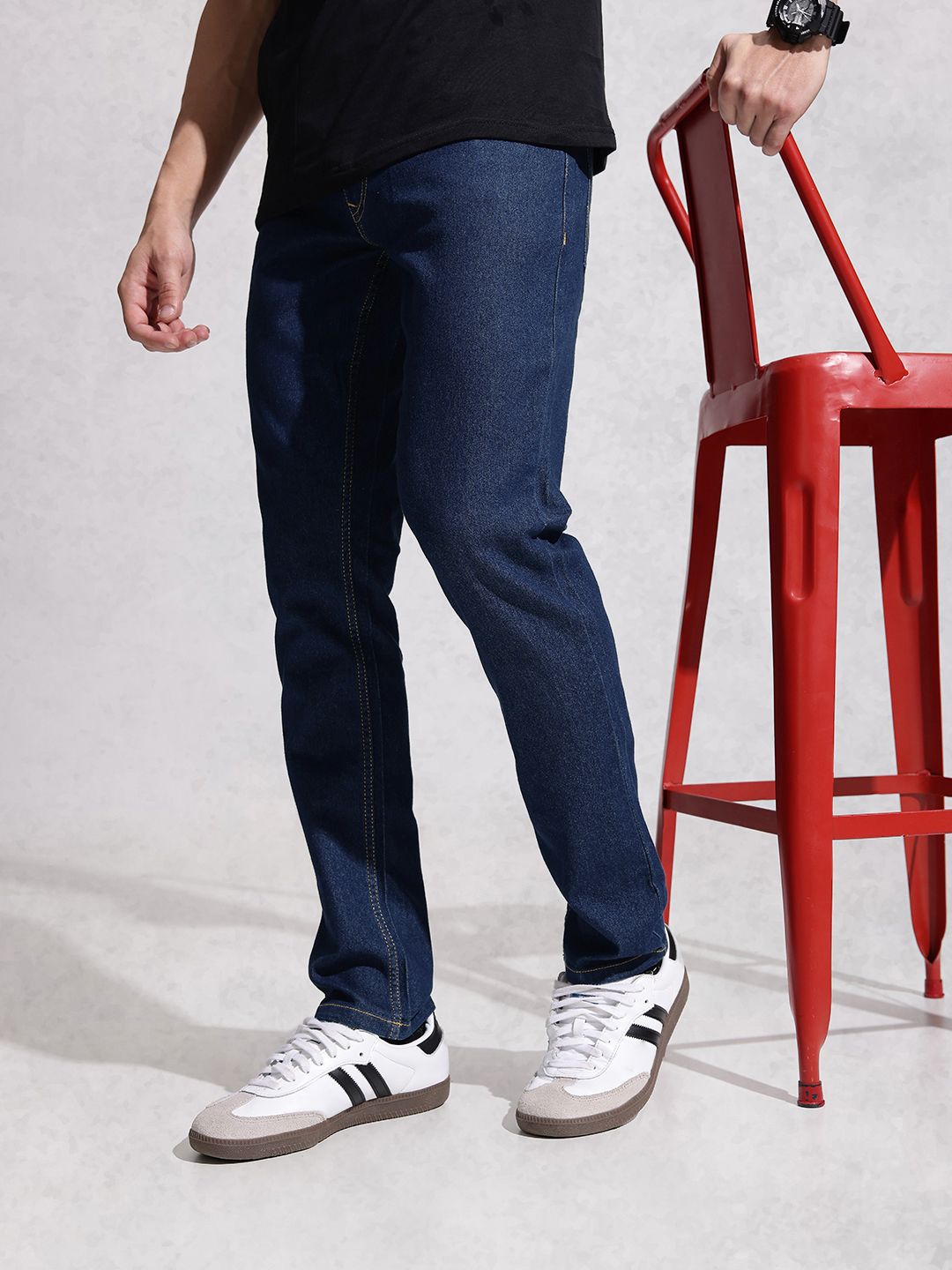 WROGN Men Slim Fit Stretchable Jeans