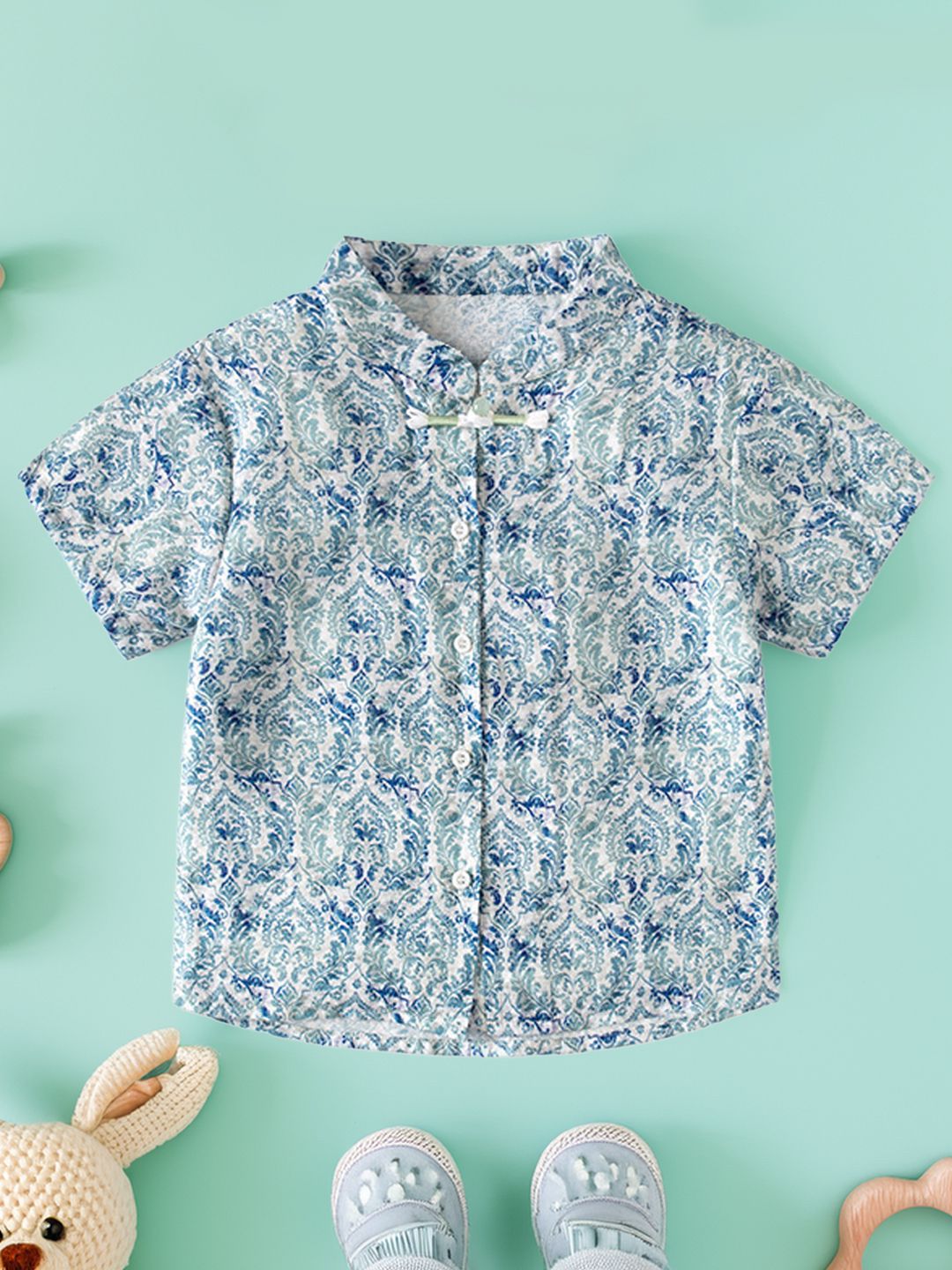 Xsole Boys Printed Casual Shirt