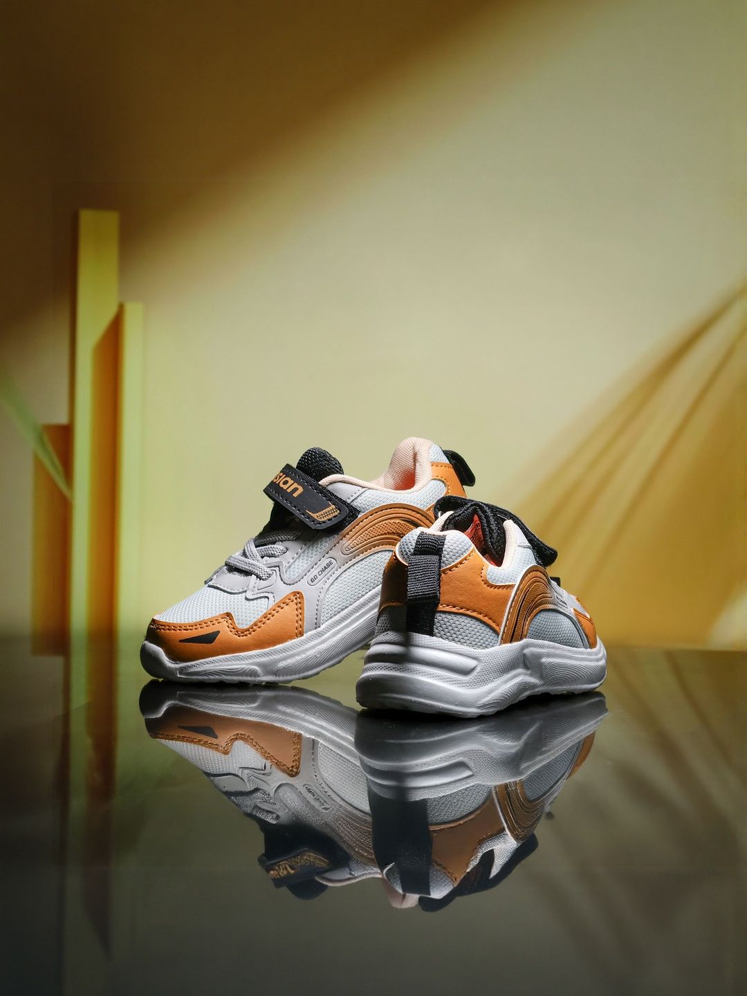 ASIAN ASIAN Boomer Boys Lace Up Mesh Sports Shoes
