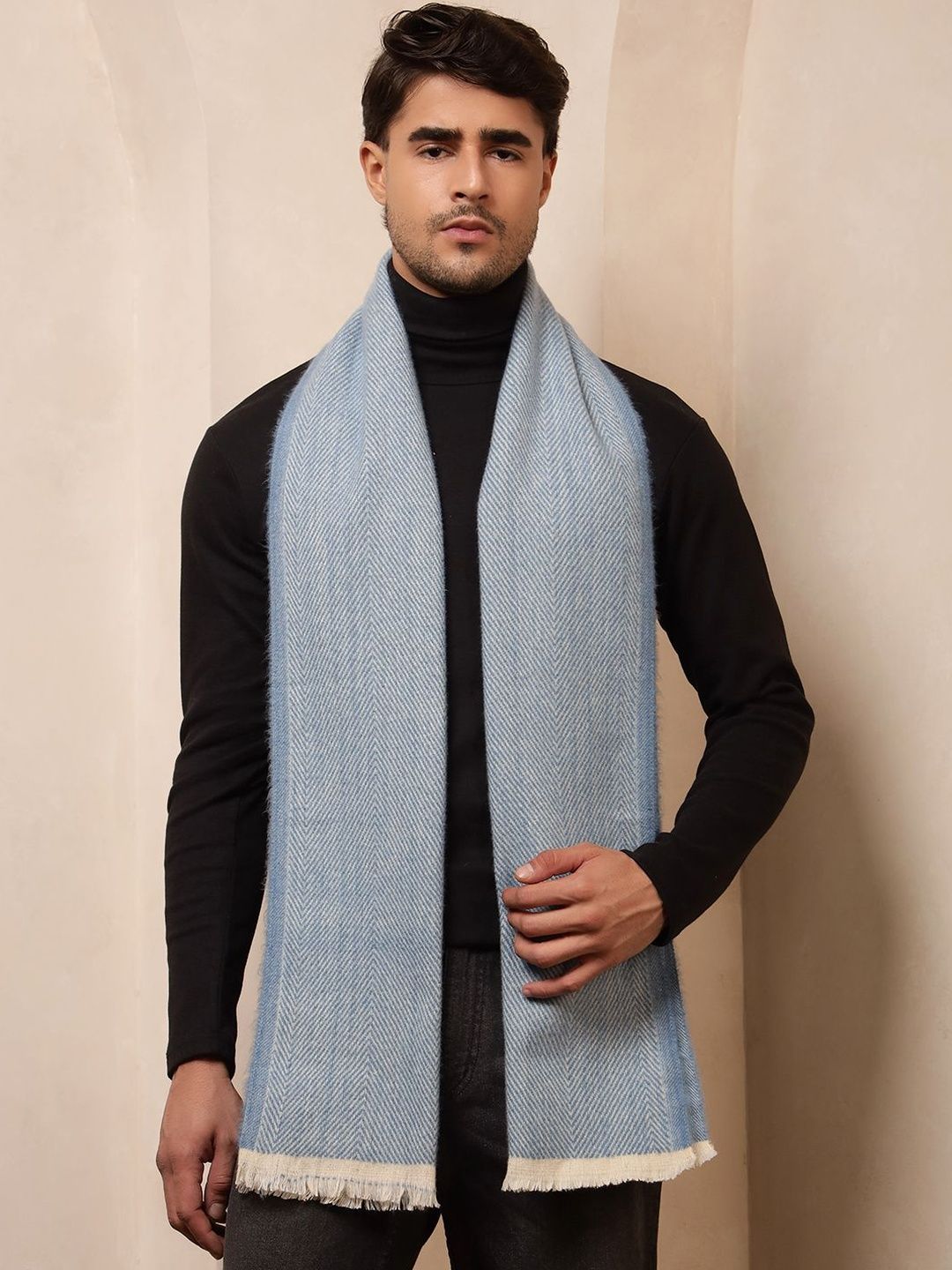 HANDICRAFT PALACE Men Patterned Muffler