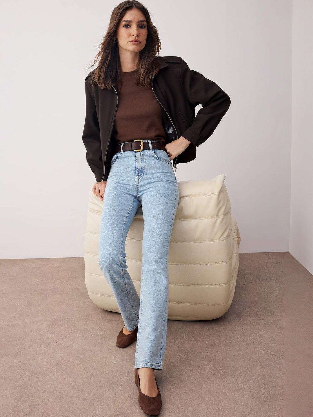 Trendyol Women Regular Fit Mid-Rise Light Fade Jeans