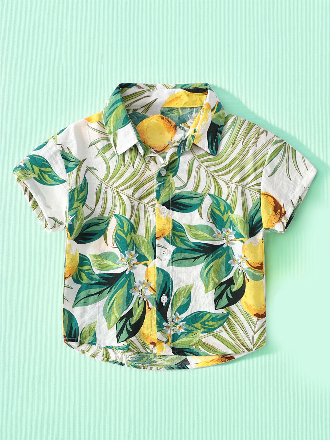 Xsole Boys Printed Casual Shirt