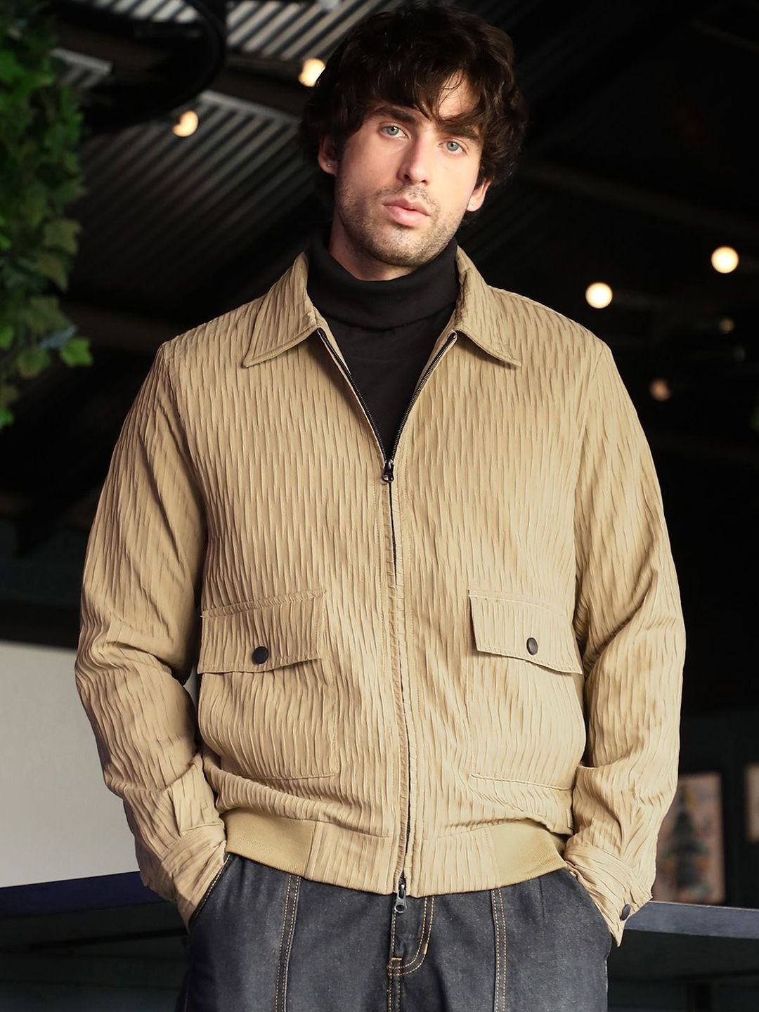 CAHOOT ZipFront CreaseTactile Jacket