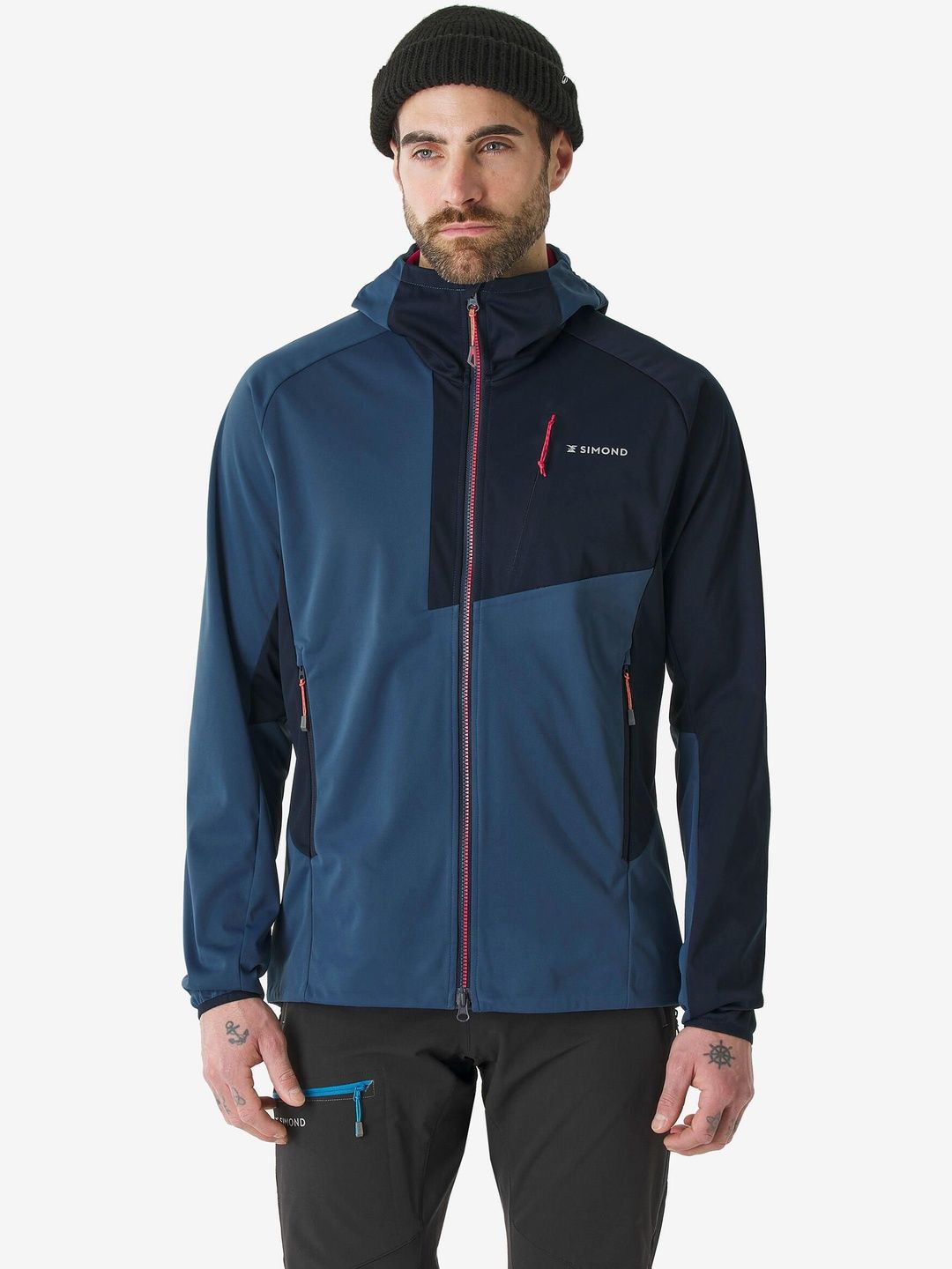 Decathlon Quechua - Men Blue Windproof Mountaineering Jacket
