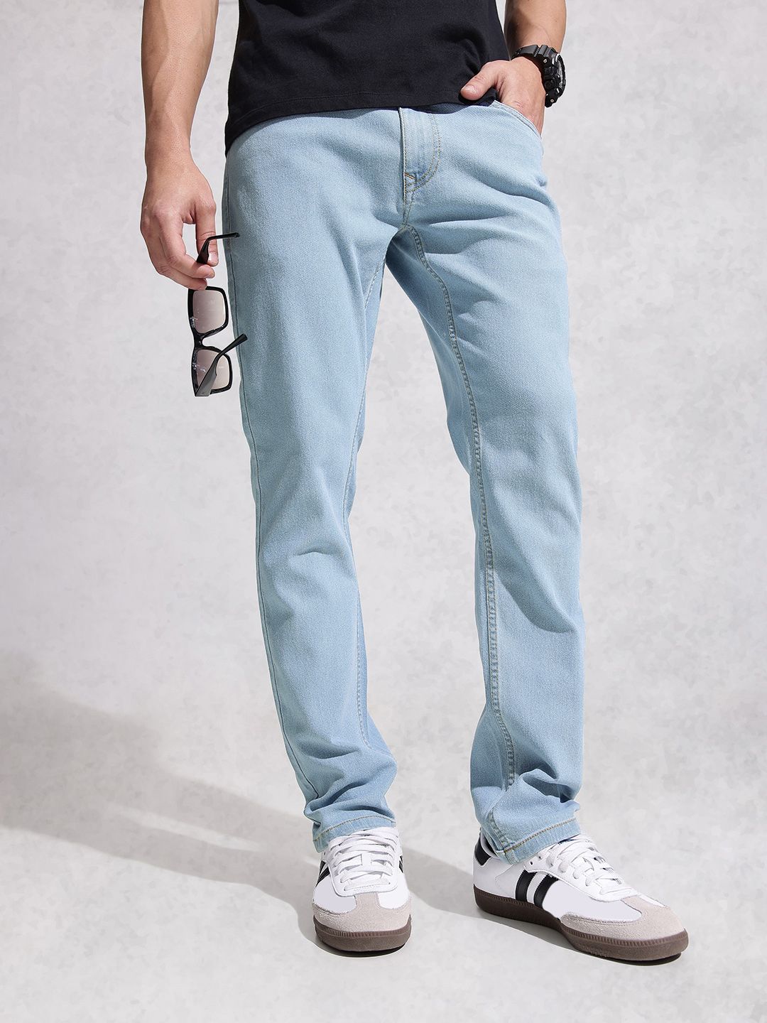 WROGN Men Slim Fit Stretchable Jeans