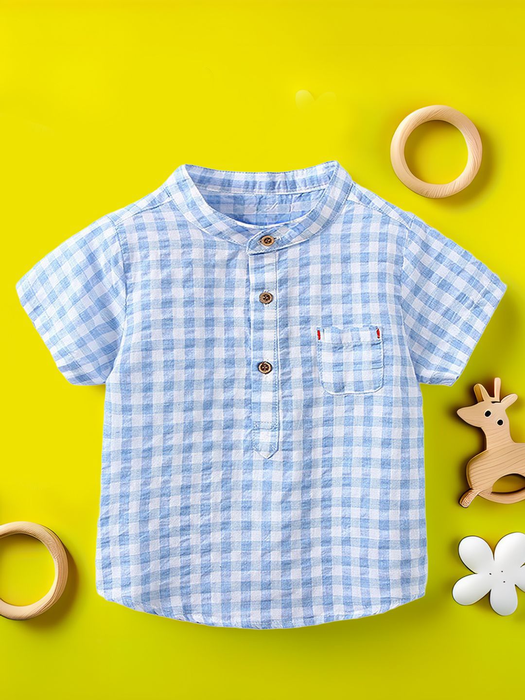 Xsole Boys Checked Casual Shirt