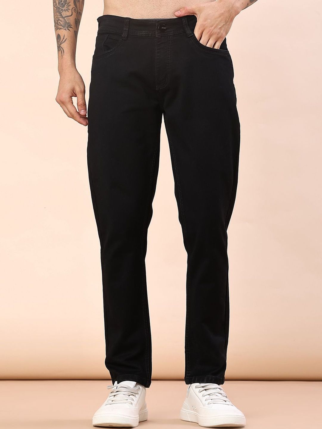 V-Mart Men Regular Fit Mid-Rise Jeans
