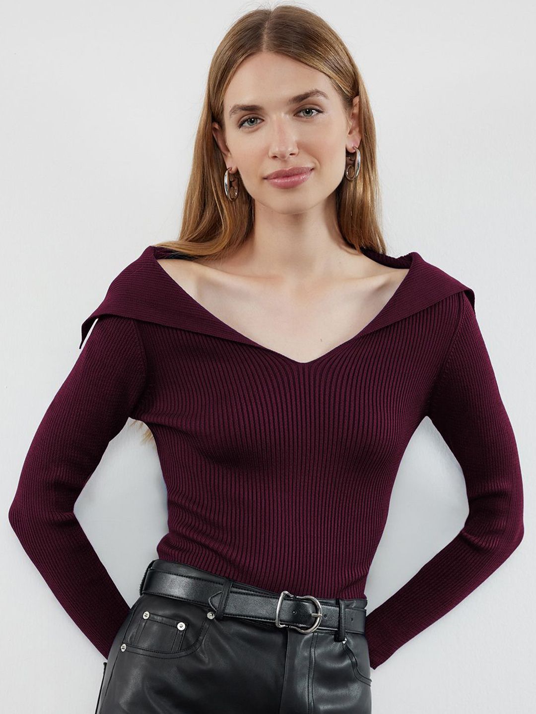 Trendyol Women Ribbed Pullover