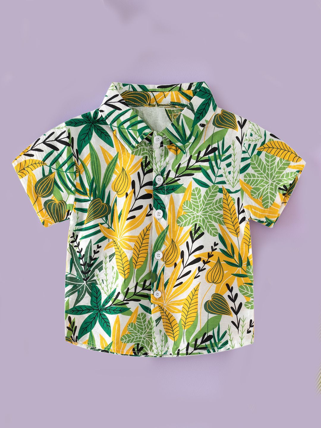 Xsole Boys Printed Casual Shirt