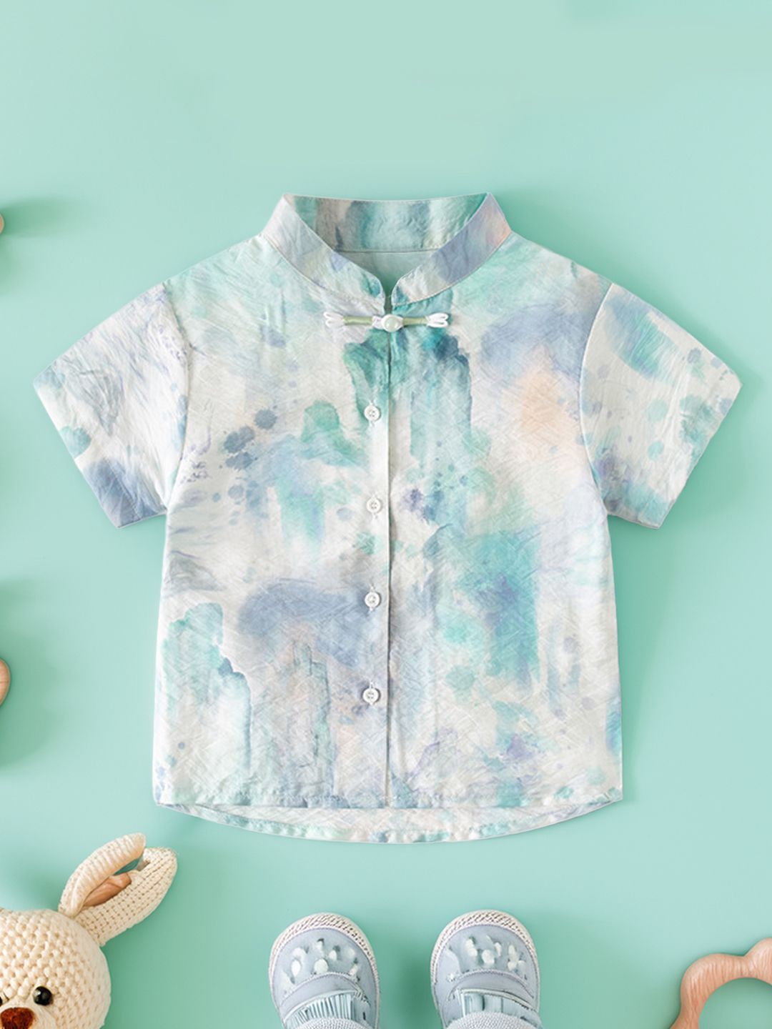 Xsole Boys Printed Casual Shirt