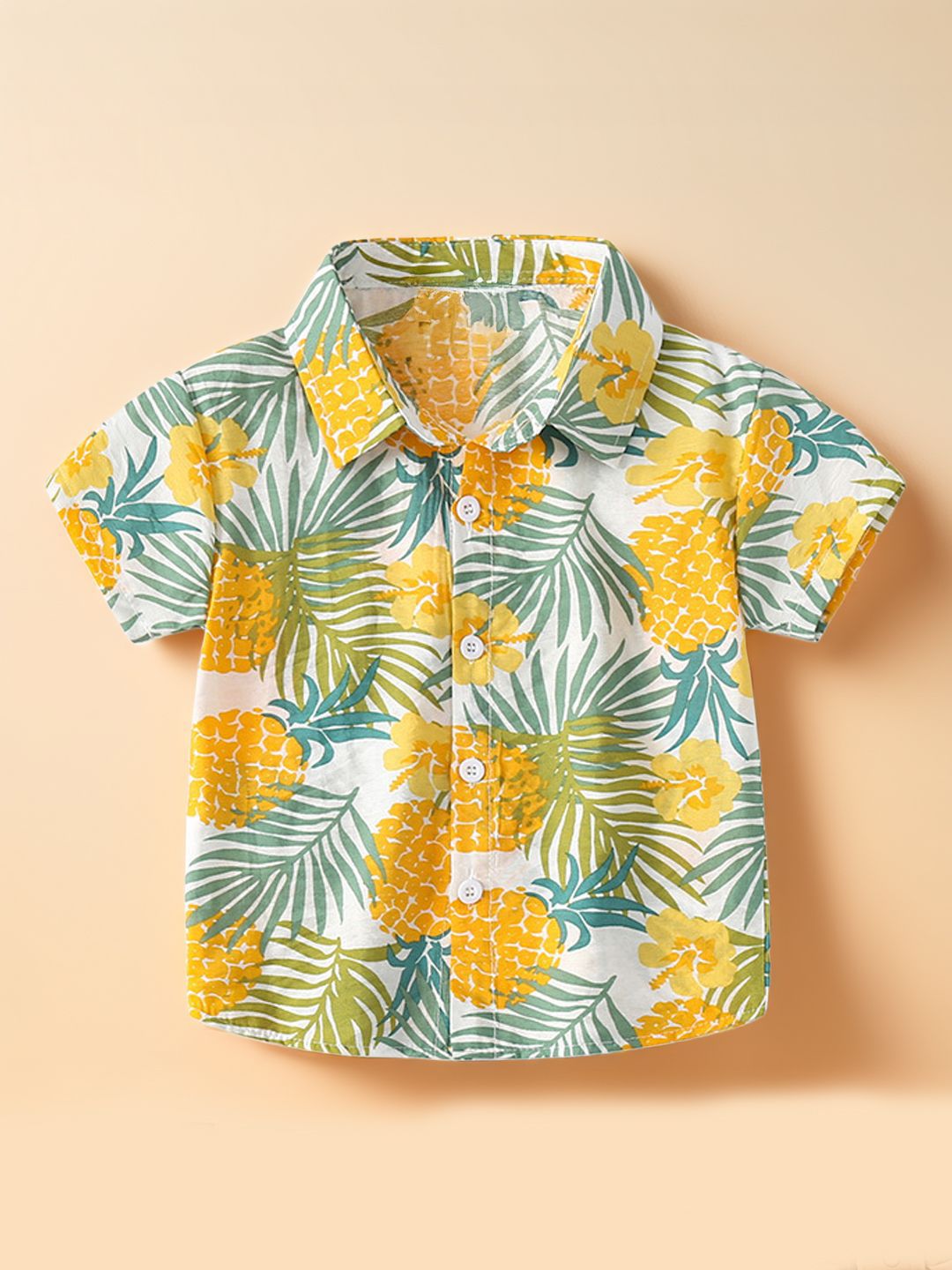 Xsole Boys Printed Casual Shirt