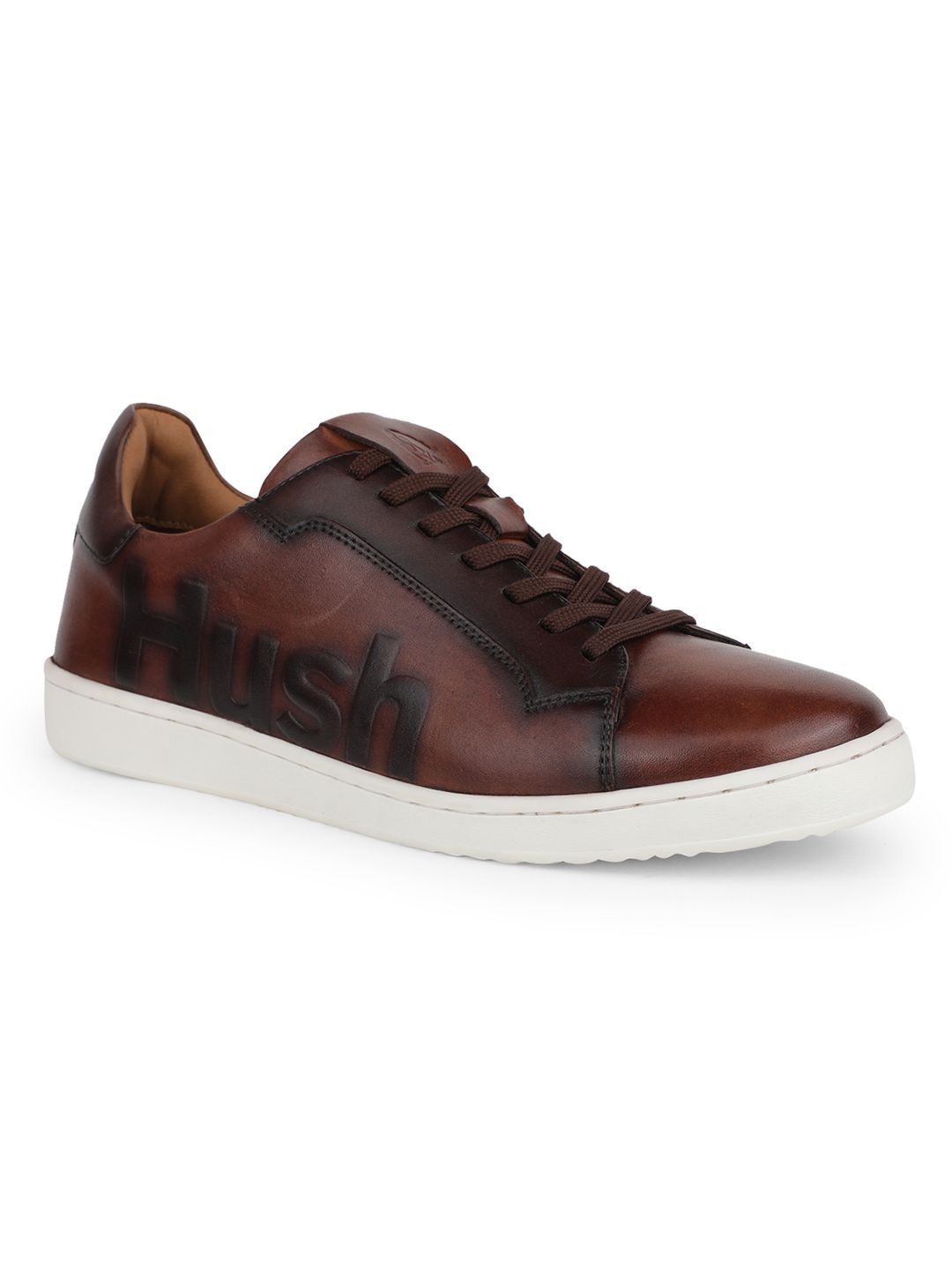 Hush Puppies Men Textured Lace-Ups Sneakers